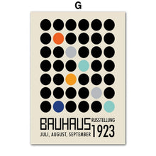 Load image into Gallery viewer, Bauhaus Abstract Geometric Lines Japan Nordic Modern Wall Art Canvas Painting Posters And Prints Pictures For Living Room Decor