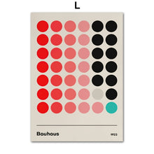Load image into Gallery viewer, Bauhaus Abstract Geometric Lines Japan Nordic Modern Wall Art Canvas Painting Posters And Prints Pictures For Living Room Decor