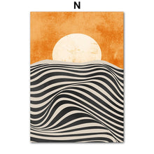 Load image into Gallery viewer, Bauhaus Abstract Geometric Lines Japan Nordic Modern Wall Art Canvas Painting Posters And Prints Pictures For Living Room Decor