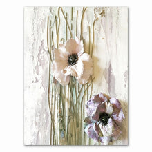 Laden Sie das Bild in den Galerie-Viewer, Art Scandinavian Home Decor Abstrakte Leinwandmalerei Wandkunst Blume Poster und Drucke Wandbilder für die Wohnzimmerdekoration