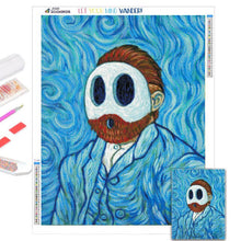 Laden Sie das Bild in den Galerie-Viewer, 5D DIY Diamantmalerei Lustige Jesus Mosaik Handarbeiten Volldiamantstickerei Mit Rahmen Kreuzstich Set Kunstwanddekorativ