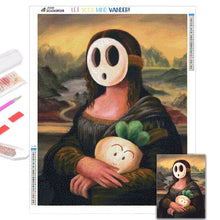 Laden Sie das Bild in den Galerie-Viewer, 5D DIY Diamantmalerei Lustige Jesus Mosaik Handarbeiten Volldiamantstickerei Mit Rahmen Kreuzstich Set Kunstwanddekorativ