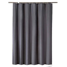 Load image into Gallery viewer, Modern Shower Curtains Thickened Dark Gray Waterproof Fabric Solid Color Bath Curtain for Bathroom Bathtub Large Wide Bathing