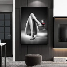 Load image into Gallery viewer, Mordern Sexy Nude Women Wall Art Canvas Prints Posters Paintings Naked Lady Portrait Picture for Living Room Home Decor No Frame