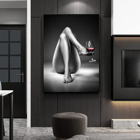 Mordern Donne Nude Sexy di Arte Della Parete Stampe Su Tela Poster Dipinti Signora Nuda Ritratto Immagine per Soggiorno Complementi Arredo Casa Senza Cornice