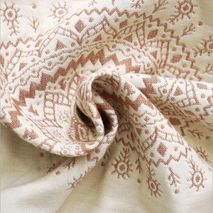Asciugamano copricuscino in cotone Quattro strati di garza Copricuscino per adulti Federe ispessite in stile indiano Cuscino da letto 50 * 75 cm