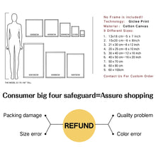 Cargar imagen en el visor de la galería, Zorro, conejo, oso, mapache, erizo, ardilla, cuadro sobre lienzo para pared, carteles e impresiones, imágenes de pared, decoración para habitación de bebés y niños