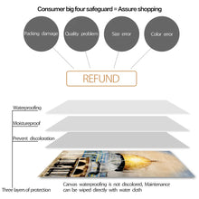 Laden Sie das Bild in den Galerie-Viewer, Islamische Moschee Schrift Heilige Stadt Jerusalem Wand Kunst Leinwand Malerei Nordic Poster Und Drucke Wand Bilder Für Wohnzimmer