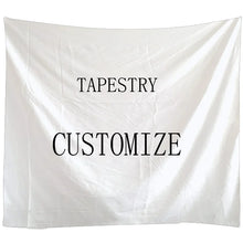 Cargar imagen en el visor de la galería, Tapiz decorativo de fondo personalizado, tapiz de pared Hippie bohemio con Mandala personalizado, tapiz de decoración del hogar personalizado