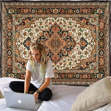 Carica l&#39;immagine nel visualizzatore della Galleria, ndian Mandala Arazzo Appeso a Parete Spiaggia di sabbia Coperta Coperta Coperta Materasso psichedelico Bohemian Yoga Scialle Mat Mandala Arazzo
