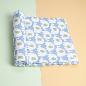 4 Pcs/Lot 100% Cotton Flannel Receiving Baby Blanket Soft Baby Muslin Diapers Newborn Swaddle Blanket Muslin Swaddle 76*76 CM