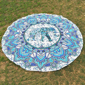 Böhmischer Mandala-Wandbehang, Wandteppich, psychedelische Bettwäsche, Indianer, Hippie-Wandteppich, Sommer-Strand-Überwurf, Teppich, Decke, Tischdecken