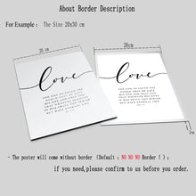 Laden Sie das Bild in den Galerie-Viewer, Bibelvers-Poster und Drucke, Glaube, Hoffnung, Liebe, Wandkunstdruck, christliche Zitate, Leinwandgemälde, Wohnzimmer-Poster an der Wand