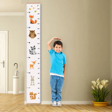 Cargar imagen en el visor de la galería, Tabla de altura, carteles de arcoíris con nombre personalizado, pintura en lienzo, imágenes artísticas impresas para pared, decoración del hogar para habitación de niños con marco de madera magnético