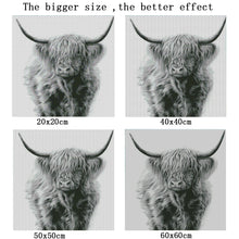 Load image into Gallery viewer, Colorful Ink Full Square/Round Diamond Painting Abstract Yellow 5D DIY Mosaic Diamond Embroidery Cross Stitch Nordic Art J7