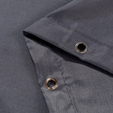 Load image into Gallery viewer, Modern Shower Curtains Thickened Dark Gray Waterproof Fabric Solid Color Bath Curtain for Bathroom Bathtub Large Wide Bathing