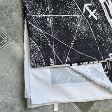 Cargar imagen en el visor de la galería, Tapices estampados sencillos y combinados con letras en blanco y negro, decoración para el hogar y la sala de estar, outlet de fábrica