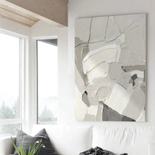Carica l&#39;immagine nel visualizzatore della Galleria, Moderna trama astratta Dipinti su tela acrilica Decorazione della parete Immagine Arte 100% dipinto a mano Ultimo disegno Pittura a olio Nave libera
