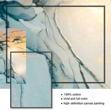 Cargar imagen en el visor de la galería, Cuadros de decoración geométrica para el hogar, sin marco, patrón de piedra verde abstracto, pintura de lienzo nórdico, Cuadros de pared