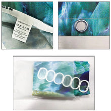 Laden Sie das Bild in den Galerie-Viewer, Badezimmer Gruseliger 3D Horror Blutiger Halloween Duschvorhang Fenster Horror Blutige Hände Druck Wasserdichter 12 Haken Badezimmer Vorhang