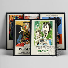 Cargar imagen en el visor de la galería, Póster clásico famoso de Pablo Picasso, pintura en lienzo Retro de estudio, imagen de pared de mujer llorando, impresiones para decoración de la habitación del hogar