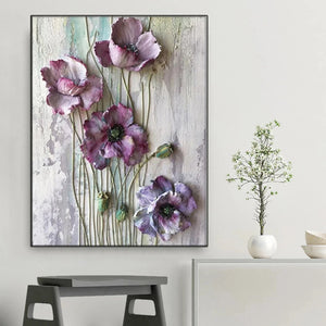 Nordic Modern Style Flower Poster Home Decoration Canvas Painting Wall Art Posters And Prints Murals For Living Room Decoration