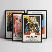 Cargar imagen en el visor de la galería, Póster clásico famoso de Pablo Picasso, pintura en lienzo Retro de estudio, imagen de pared de mujer llorando, impresiones para decoración de la habitación del hogar