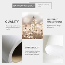 Cargar imagen en el visor de la galería, Imagen de paisaje de hierba y flores, decoración del hogar, cuadro sobre lienzo para pared, póster de paisaje natural nórdico e impresión para diseño para el salón