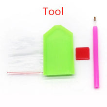 Carica l&#39;immagine nel visualizzatore della Galleria, Nuovo arrivo di Natale 5D pittura diamante biglietto di auguri diamante fai da te mosaico Babbo Calus compleanno modello strass Gfit artigianato