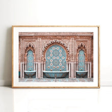 Load image into Gallery viewer, Moroccan Wall Art Canvas Print Marrakesh Architecture Poster Boho Wall Decor Terracotta Art Picture Decoration Painting for Home