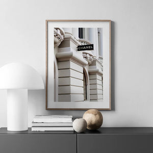 Fashion Luxury Paris Street Window Building Wall Art Canvas Painting Nordic Posters And Prints Decor Pictures For Living Room