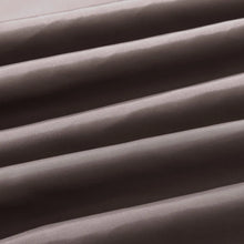 Cargar imagen en el visor de la galería, Cortina de ducha de tela pesada: cortina resistente al moho, repelente al agua y lavable, forro de cortina de ducha marrón