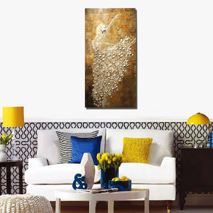 Free Shipping Handpainted Abstract dancing woman Oil Painting On Canvas art Pictures For Living Room home Decoration no Framed