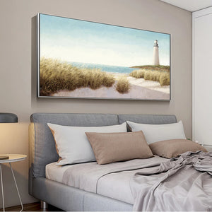 Lighthouses Wall Art Canvas Prints Modern Coastal Decorative Art Canvas Paintings Cuadros Pictures For Bed Room Wall Decoration