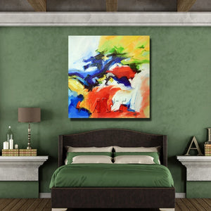 High quality modern handmade painting abstract oil painting on canvas pictures for living room decor and wall art poster