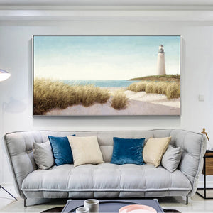 Lighthouses Wall Art Canvas Prints Modern Coastal Decorative Art Canvas Paintings Cuadros Pictures For Bed Room Wall Decoration