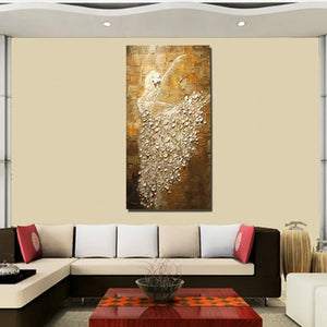 Free Shipping Handpainted Abstract dancing woman Oil Painting On Canvas art Pictures For Living Room home Decoration no Framed