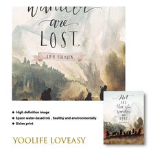 Cargar imagen en el visor de la galería, Póster de película de literatura de fantasía, cuadro sobre lienzo para pared, imagen de J.R.R. Impresiones de citas de Tolkien para la decoración del hogar de la sala de estar