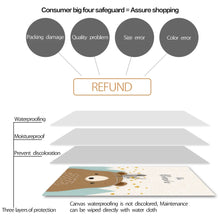 Laden Sie das Bild in den Galerie-Viewer, Bär Kaninchen Fuchs Hirsch Kindergarten Wand Kunst Leinwand Malerei Cartoon Nordic Poster Und Drucke Wand Bilder Mädchen Junge Kinder Zimmer decor