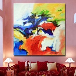 High quality modern handmade painting abstract oil painting on canvas pictures for living room decor and wall art poster