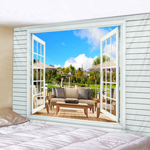 Laden Sie das Bild in den Galerie-Viewer, Schöner Waldpfad, bedruckt, großer Wandteppich, preiswerter Hippie-Wandbehang, böhmische Wandteppiche, Mandala-Wandkunst-Dekor