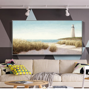 Lighthouses Wall Art Canvas Prints Modern Coastal Decorative Art Canvas Paintings Cuadros Pictures For Bed Room Wall Decoration