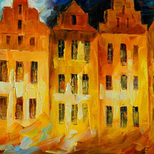 Load image into Gallery viewer, Large size 100% Handpainted Oil Painting On Canvas knife europe build  Wall Art picture for Room home Decoration