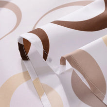 Загрузите изображение в программу просмотра галереи, Занавеска для душа с круговым принтом, геометрическая водонепроницаемая занавеска для ванной, ванная комната для ванны, чехол для купания, очень большой, широкий, 12 шт., крючки