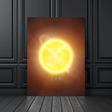Carica l&#39;immagine nel visualizzatore della Galleria, Sole Venere Saturno Marte Terra Plutone Pianeta Wall Art Canvas Painting Nordic Poster e stampe Immagini a parete per la decorazione del soggiorno