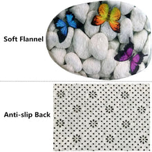 Cargar imagen en el visor de la galería, Cortinas de ducha con llave griega étnica, cortina de baño impermeable de poliéster, juego de cortinas de baño con borde de meandro tradicional, alfombrillas, decoración de alfombra