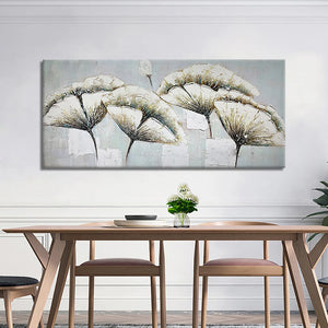 3D Abstract Oil Painting Flower Handmade Wall Art Picture Home Hotel Office Interior Decoration Painting On Canvas Hand Painted