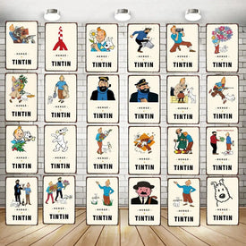 Винтажная жестяная вывеска с рисунком из мультфильма, рождественский подарок, металлические пластины для настенного искусства, ретро, ​​домашний декор для детской комнаты, плакат 30X20 см DU-3895A