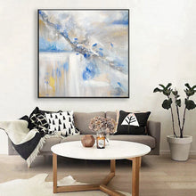 Carica l&#39;immagine nel visualizzatore della Galleria, Nordic style Simple wall decoration Handmade abstarct acrylic oil painting hanging picture for lving room bedroom best selling