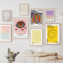 Load image into Gallery viewer, Yayoi Kusama Pumpkin Dot Eye Surrealism Nordic Posters And Prints Wall Art Canvas Painting Wall Pictures For Living Room Decor
